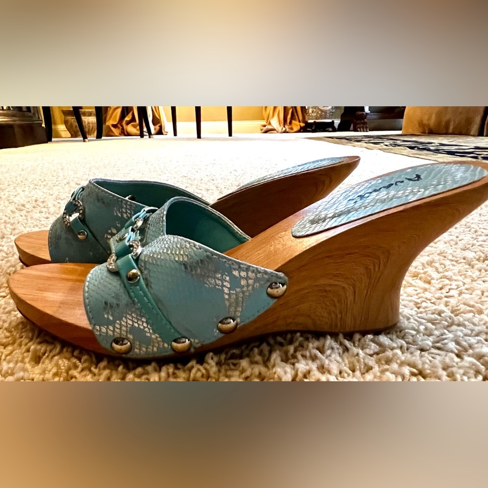 Blue Avanti summer shoes for women - Picture 9 of 9